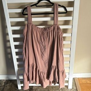 Free People Tunic Dress with Side Pockets Size Large